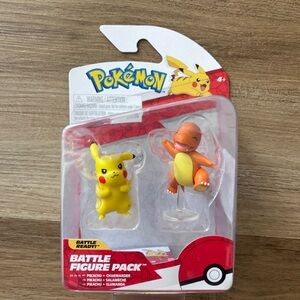 Pokémon Battle Figure Pack - Pikachu & Charmander
